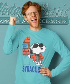 Snoopy Syracuse University Long Sleeve Tee