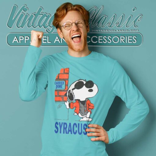 Snoopy Syracuse University Shirt