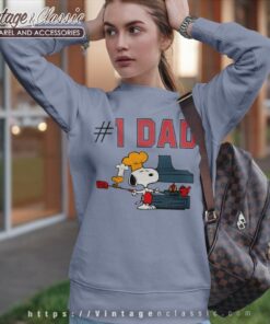 Snoopy Woodstock 1 Dad Sweatshirt