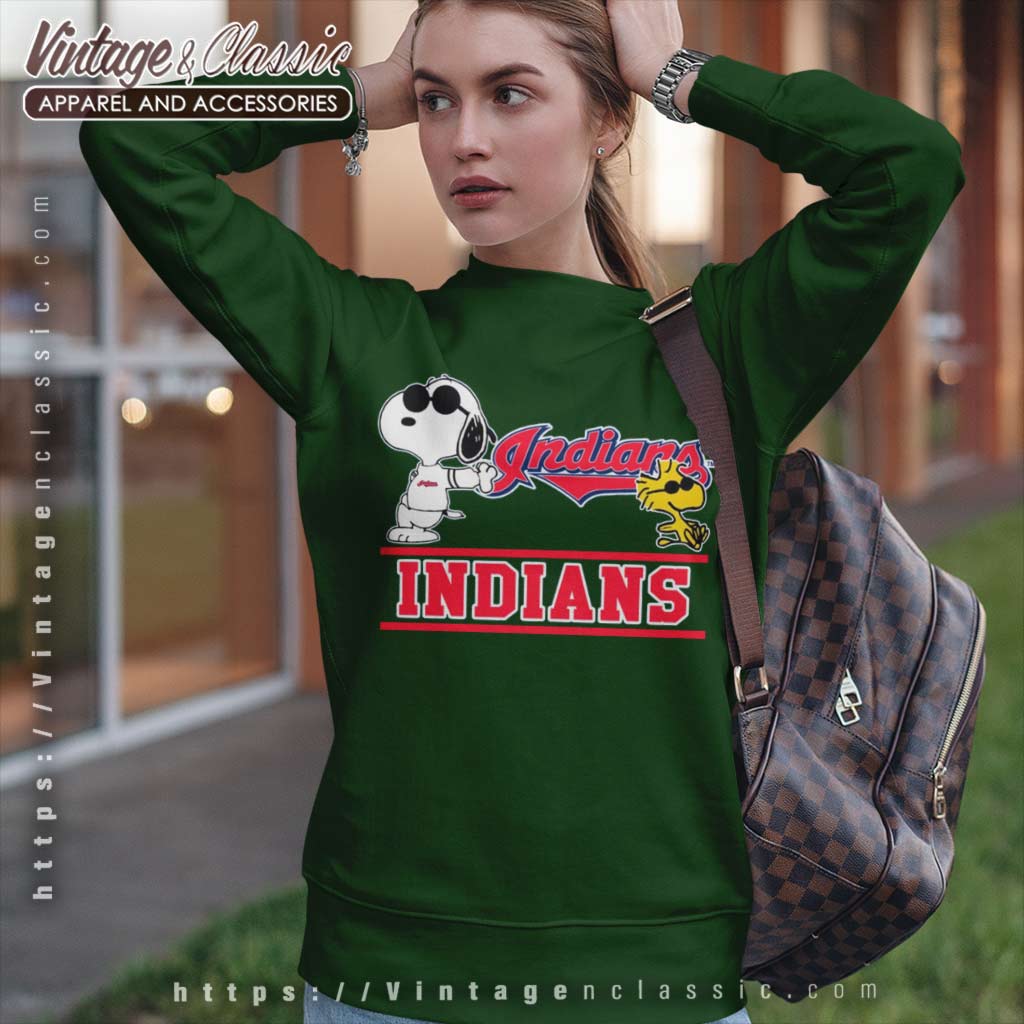 Snoopy Woodstock Cleveland Indians Shirt - High-Quality Printed Brand