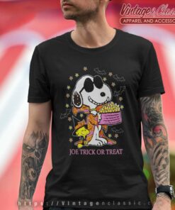 Snoopy Woodstock Halloween Joe Trick Or Treat T Shirt