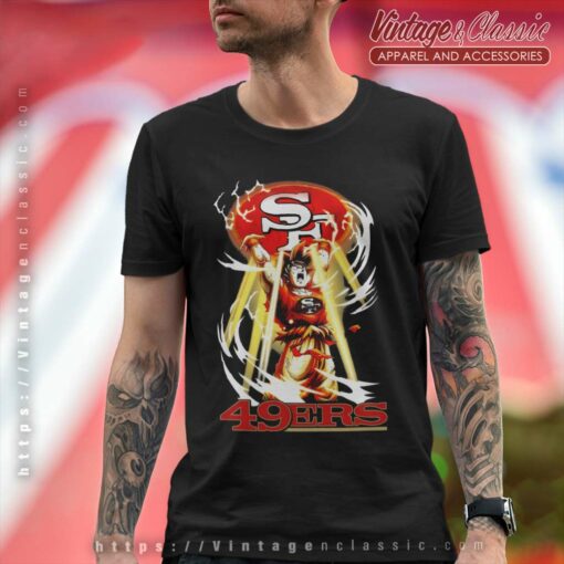 Son Goku San Francisco 49ers Shirt