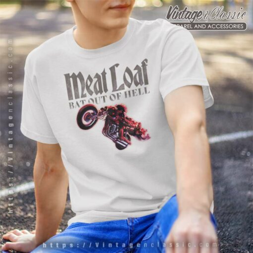Song Bat Out Of Hell Bike Meat Loaf Shirt