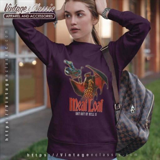 Song Bat Out Of Hell II Back Into Hell Meat Loaf Shirt