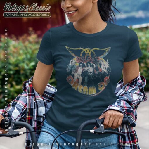 Song Dream On Portrait Aerosmith Shirt