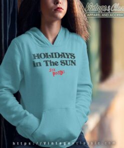 Song Holidays In The Sun White Sex Pistols Hoodie