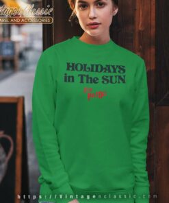 Song Holidays In The Sun White Sex Pistols Sweatshirt