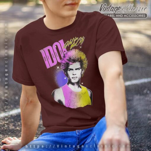 Song Hot In The City Billy Idol Shirt