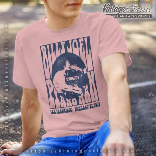 Song Piano Man 1975 Billy Joel Shirt