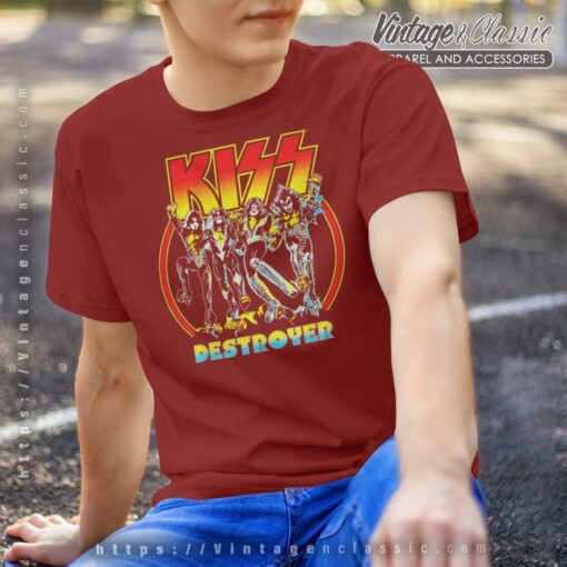 Song Rock And Roll Party Kiss Shirt