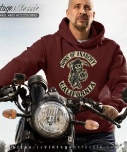 Sons Of Anarchy California Logo Hoodie