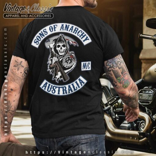 Sons Of Anarchy Mc Australia Shirt