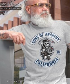 Sons Of Anarchy Mc California Biker T shirt
