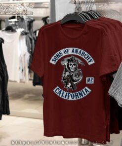 Sons Of Anarchy Mc California T Shirt Shop