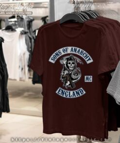Sons Of Anarchy Mc England T Shirt Shop