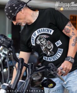 Sons Of Anarchy Mc Manchester T Shirt 1