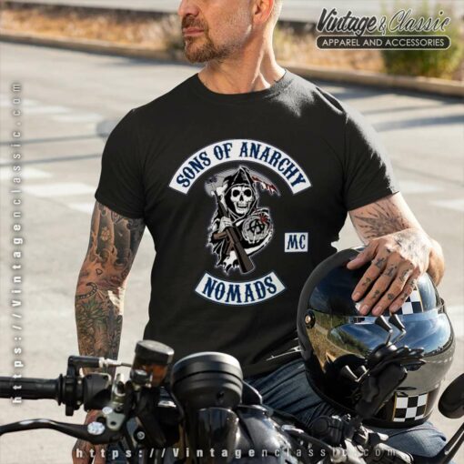 Sons Of Anarchy Mc Nomads Shirt