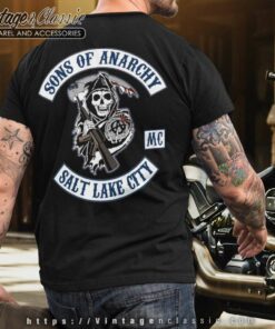 Sons Of Anarchy Mc Salt Lake City Shirt