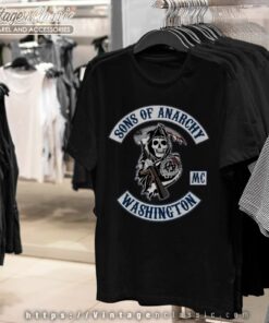 Sons Of Anarchy Mc Washington T Shirt Shop