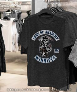 Sons Of Anarchy Mc Winnipeg T Shirt Shop