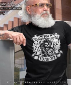 Sons Of Anarchy Reaper Crew Mens T Shirt