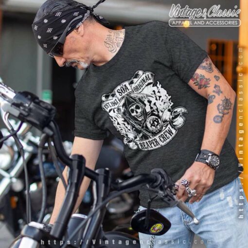 Sons Of Anarchy Reaper Crew Shirt