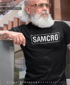 Sons Of Anarchy Samcro Logo Mens T Shirt