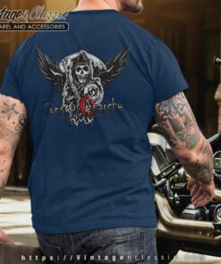 Sons Of Anarchy Swings Logo T Shirt Back