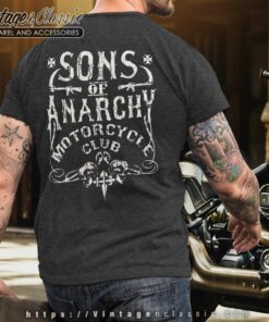 Sons of Anarchy Motorcycle Club T Shirt Back