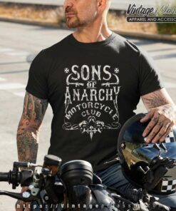 Sons of Anarchy Motorcycle Club T Shirt Black
