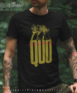 Status Quo Gold Premium T Shirt