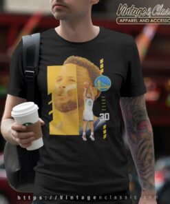 Stephen Curry Jump Pass Golden State Warriorsnba 2023 T Shirt
