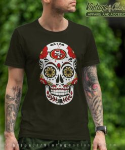 Sugar Skull San Francisco 49ers T Shirt