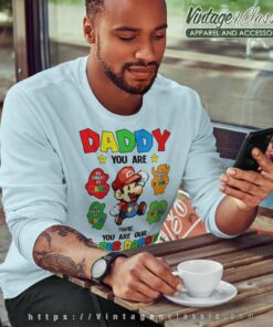 Super Daddio Mario Luigi Yoshi Bowser Sweatshirt