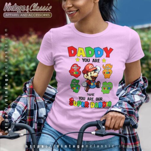 Super Daddio Mario Luigi Yoshi Bowser Shirt