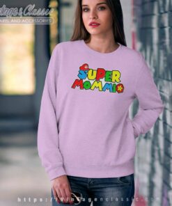 Super Mommio Mothers Day Gamer Sweatshirt