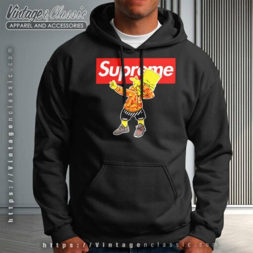Supreme Bart Simpson Dabbing Shirt