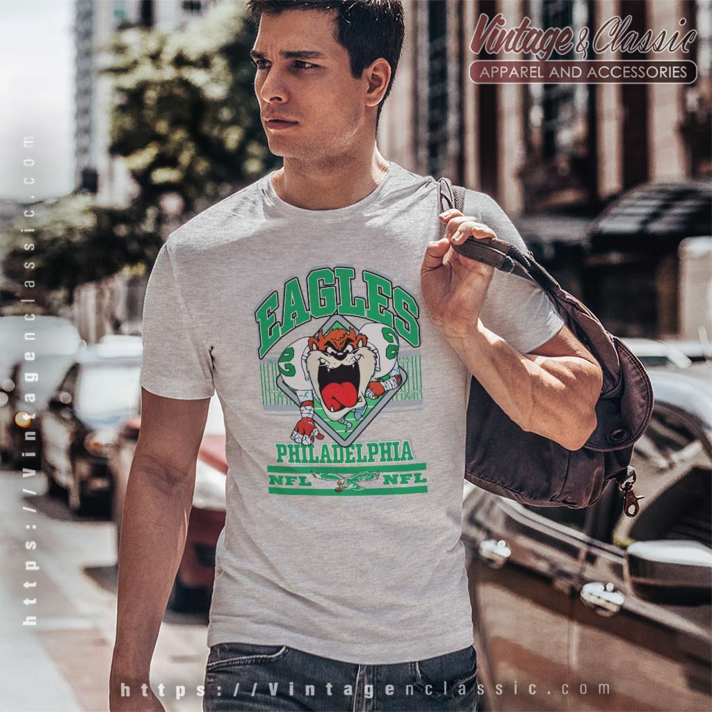 Taz Devil Philadelphia Eagles Shirt - High-Quality Printed Brand