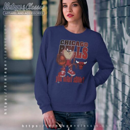 Taz You Want Some Chicago Bull Shirt