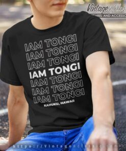 Team Iam Tongi Kahuku Hawaii T Shirt