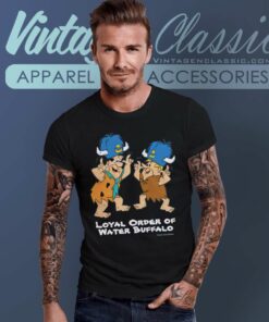 The Flintstones Fred Barney Water Buffalo Dance T Shirt