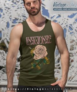 The National Bees And Flower Shirt Tank Top Racerback