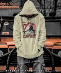 The Original Coors Cowboy Western Hoodie