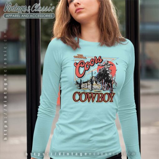 The Original Coors Cowboy Western Shirt
