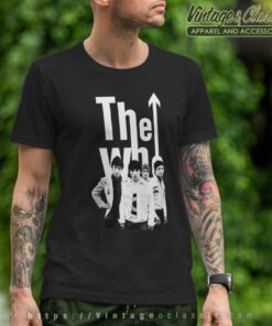 The Who 60's Black And White Band Shirt