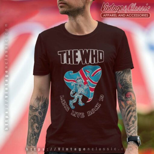 The Who Long Live Rock 79 Shirt