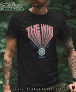 The Who Long Live Rock Retro Tshirt