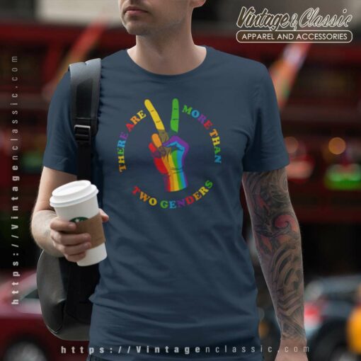 There Are More Than Two Genders, LGBTQ Gift Shirt
