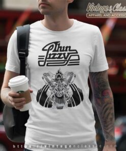 Thin Lizzy Shirt Rocker Infill Logo T Shirt