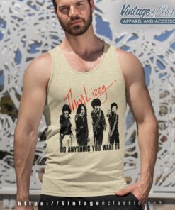 Thin Lizzy Shirt Song Do Anything You Want To Tank Top Racerback